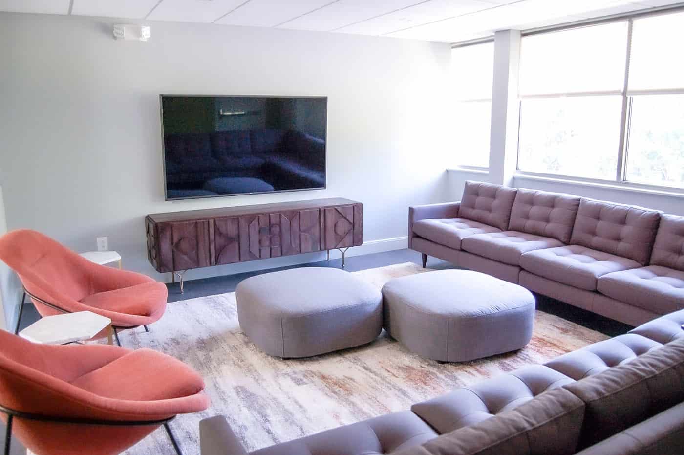Princeton Detox and Recovery Group Lounge and Metting Room